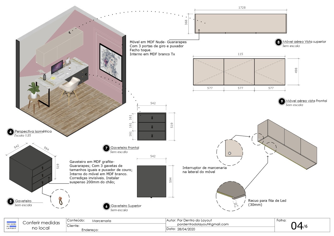 Projetos De Marcenaria Em Interiores